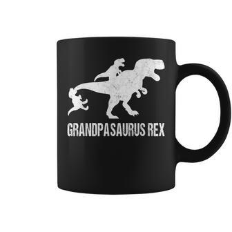 Grandpasaurus T Rex Dinosaur Grandpa Saurus Family Matching Gift For Mens Coffee Mug | Mazezy