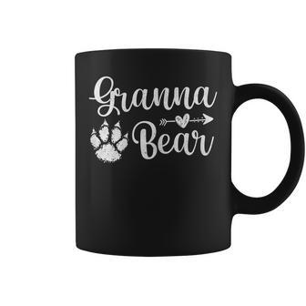 Granna Bear Happy Mothers Day Granna Bear Paw Print Women Gift For Womens Coffee Mug - Thegiftio UK