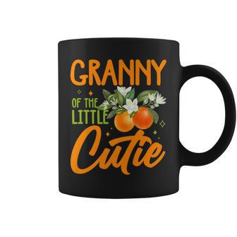Granny Of The Little Cutie Orange 1St Birthday Baby Shower Coffee Mug | Mazezy