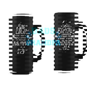 Great Dads Get Promoted To Grandpa 2023 Gift For Mens Coffee Mug | Mazezy