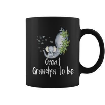 Great Grandpa To Be Elephant Baby Shower Gift For Mens Coffee Mug | Mazezy