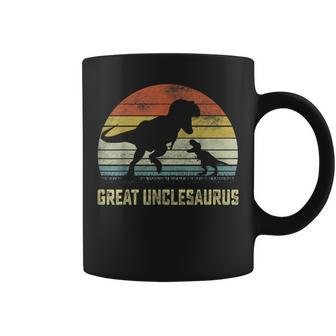 Great Unclesaurus T Rex Dinosaur Great Uncle Saurus Family Coffee Mug