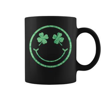 Green Lucky Shamrock Womens Lucky Mama St Patricks Day Coffee Mug | Mazezy AU