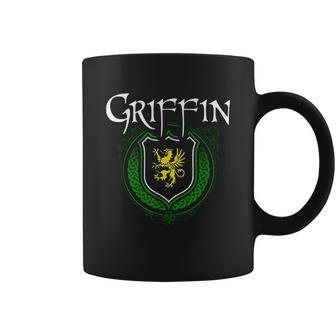 Griffin Surname Irish Last Name Griffin Family Crest Coffee Mug - Thegiftio UK