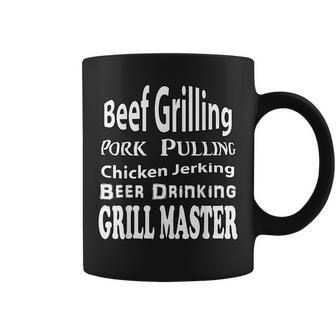 Grill Master Gift Gift Beef Pork Chicken Grilling Drinking Coffee Mug - Thegiftio UK