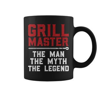 Grill Master The Man The Myth The Legend | Bbq Coffee Mug - Seseable