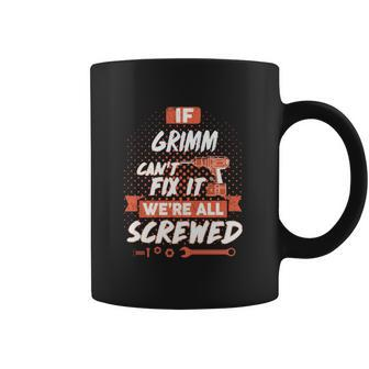 Grimm Name Grimm Family Name Crest Coffee Mug - Seseable