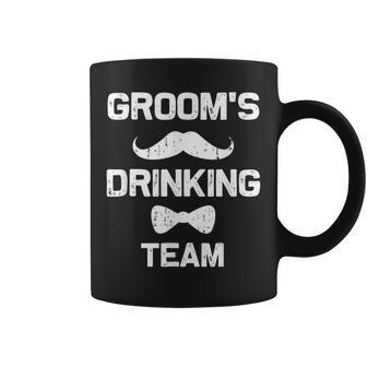 Grooms Drinking Team | Bachelor Party Squad | Crew Coffee Mug | Mazezy UK
