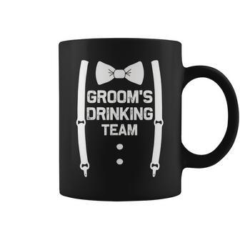 Grooms Drinking Team | Bachelor Party Squad | Wedding Coffee Mug - Seseable
