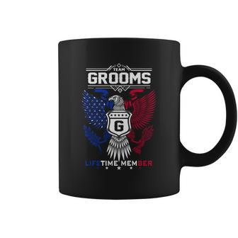 Grooms Name - Grooms Eagle Lifetime Member Coffee Mug - Seseable