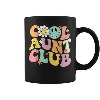 Groovy Cool Aunts Club Auntie Funny Best Aunt Ever Coffee Mug - Seseable