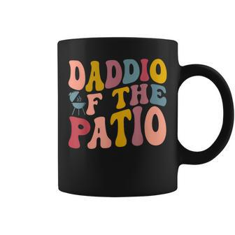 Groovy Daddio Of The Patio Fathers Day Bbq Grill Dad Grillin Coffee Mug - Thegiftio UK