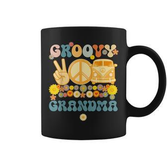 Groovy Grandma Retro Matching Family Baby Shower Mothers Da Coffee Mug | Mazezy
