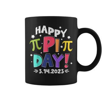 Groovy Happy Pi Day 314 Funny Math Science Teacher Students Coffee Mug - Seseable