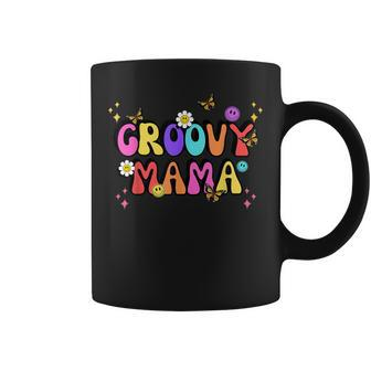 Groovy Mama Retro Vintage Matching Family Hippie Birthday Coffee Mug | Mazezy