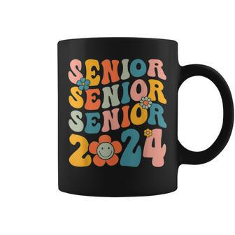 Groovy Senior 2024 Hippie Floral Graduate Class Of 2024 Coffee Mug - Seseable
