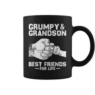 Grumpy And Grandson Best Friends For Life Gift For Grandpa Coffee Mug | Mazezy