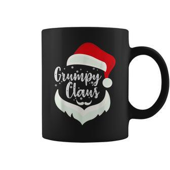 Grumpy Claus Santa Claus Funny Xmas Gift For Dad Grandpa Coffee Mug | Mazezy CA