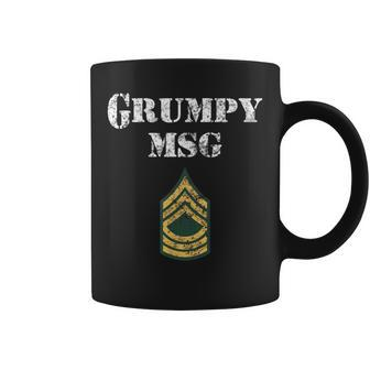 Grumpy Master Sergeant Army Military Nco Vintage Coffee Mug | Mazezy