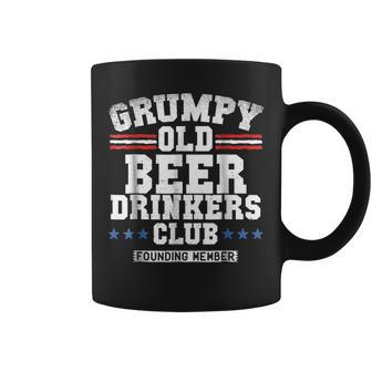Grumpy Old Beer Drinkers Club Founding Member Coffee Mug | Mazezy
