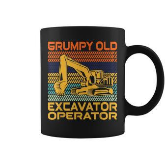 Grumpy Old Excavator Operator Coffee Mug - Thegiftio UK