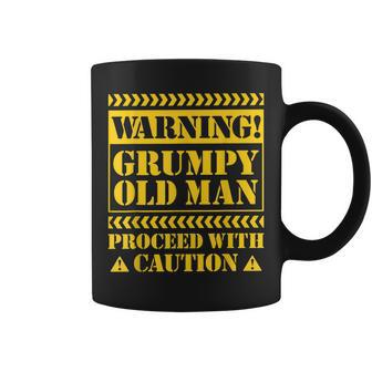Grumpy Old Man T For Men Funny Sarcastic Fathers Day Gift For Mens Coffee Mug | Mazezy