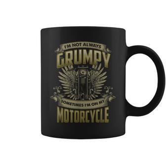 Grumpy Old Motorcycle Rider Motorbike Sarcastic Biking Dad Coffee Mug | Mazezy