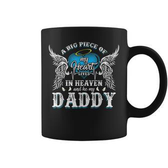 Guardian Angel In Heaven I Call Him Daddy Memorial Fathers Coffee Mug | Mazezy