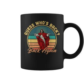 Guess Whos Back Happy Easter Jesus Christian Coffee Mug | Mazezy