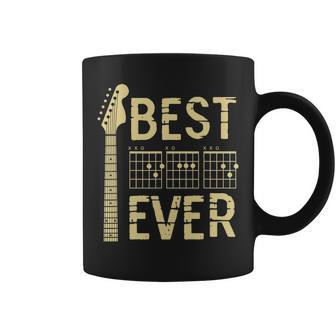 Guitarist Father Best Dad Ever D A D Chord Gifts Guitar V2 Coffee Mug - Seseable