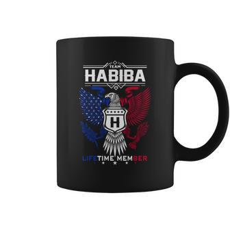 Habiba Name - Habiba Eagle Lifetime Member Coffee Mug - Seseable