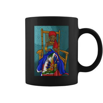 Haiti Haitian Flag Day Proud Woman Ayiti Girl Coffee Mug | Mazezy AU