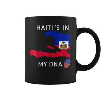 Haiti Is In My Dna Haitian Flag Day Tshirt Pride Haiti Shirt Coffee Mug | Mazezy