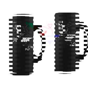 Half Mexican Half Honduran Flag Map Mexico Catracho Coffee Mug | Mazezy