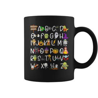 Halloween Alphabet Abcs Learning Kindergarten Teacher Kids V3 Coffee Mug - Thegiftio UK