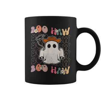 Halloween Boo Haw Ghost Western Cowboy Cowgirl Funny Spooky Coffee Mug - Thegiftio UK