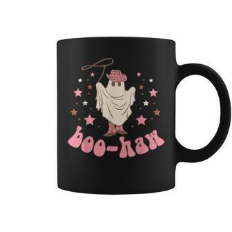 Halloween Boo Haw Ghost Western Cowboy Cowgirl Funny Spooky V3 Coffee Mug - Thegiftio UK