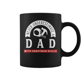 Handyman Dad Saying Handy Fix It Best Dad Tools Fixing Coffee Mug | Mazezy