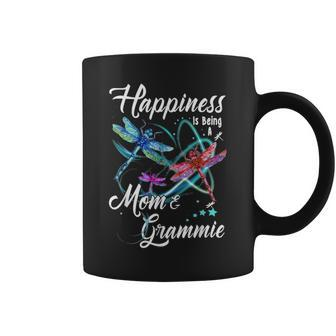 Happiness Is Being A Mom And Grammie Mothers Day Gift Coffee Mug - Seseable