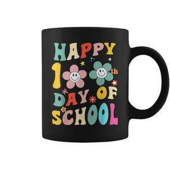 Happy 100 Days Of School Groovy 100Th Day School Teacher Kid Coffee Mug - Thegiftio UK