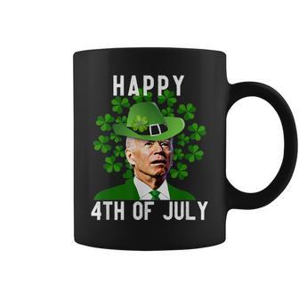 Happy 4Th Of July Confused Funny Joe Biden St Patricks Day V2 Coffee Mug - Seseable