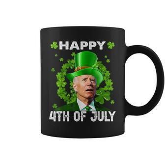 Happy 4Th Of July St Patricks Day Leprechaun Joe Biden Coffee Mug | Mazezy