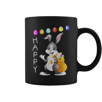 Happy Easter Bunny Eggs Hunting Rabbit Egg Party Coffee Mug - Seseable