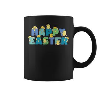 Happy Easter Chicks Chicken Egg Easter Day Boys Girls Women Coffee Mug | Mazezy
