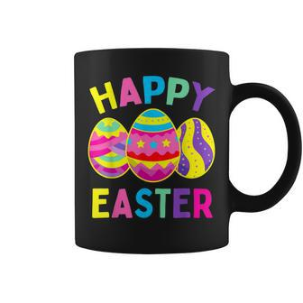 Happy Easter Day Cute Colorful Egg Hunting Women Boys Girls Coffee Mug | Mazezy UK