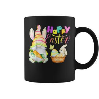 Happy Easter Day Funny Bunny Gnome Rabbit Eggs Hunting Coffee Mug - Seseable