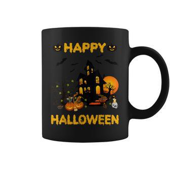 Happy Halloween Costumes Funny Pumpkins House Men Women Kids V5 Coffee Mug - Thegiftio UK