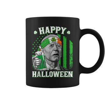 Happy Halloween Joe Biden St Patricks Day Leprechaun Hat Coffee Mug - Seseable