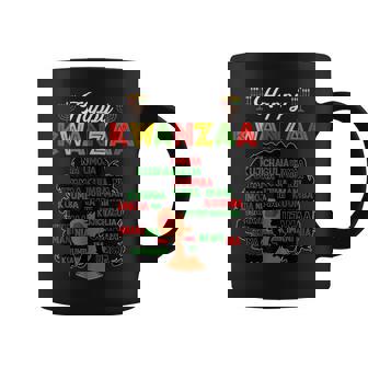 Happy Kwanzaa Decorations African American Seven Principles Coffee Mug - Thegiftio