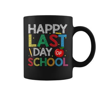 Happy Last Day Of School Funny End Of Year Teacher Student Coffee Mug | Mazezy